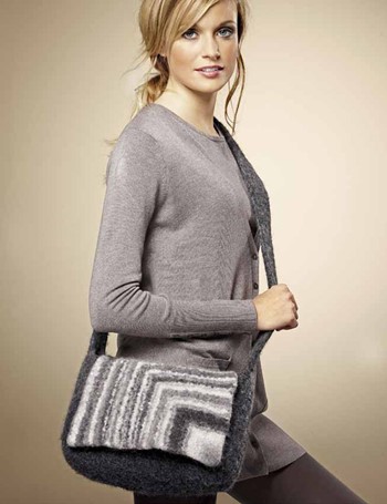 Filztasche FELTRO caipo von Lana Grossa